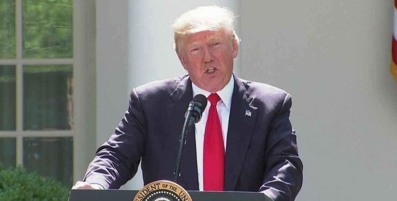 Trump anuncia saída dos Estados Unidos do Acordo de Paris