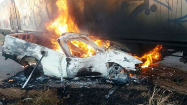 Batida entre carro e trem mata uma pessoa em Vianópolis (GO)