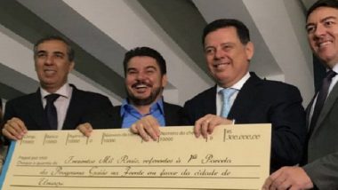 Marconi libera recursos para mais 15 municípios