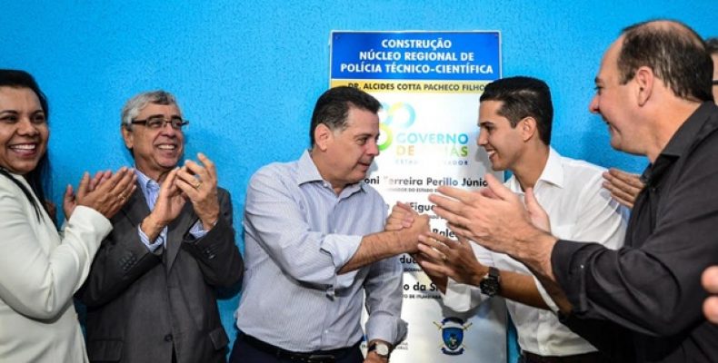 Marconi inaugura IML de Itumbiara e destina R$ 5 milhões ao município