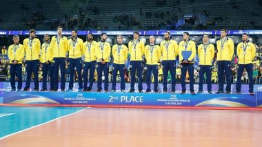 VÔLEI MASCULINO  – Brasil perde da França na Arena da Baixada e fica com o vice da Liga Mundial