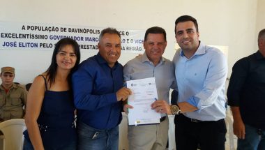 Goiás na Frente: Davinópolis firma convênio de R$ 1 milhão para obras de pavimentação urbana