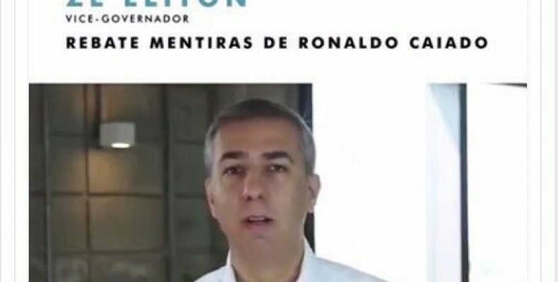 Eliton rebate baixaria de Caiado: “Caiado é leviano, hipócrita e ataca os servidores de Goiás”