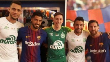 Barcelona faz 5 a 0 na Chapecoense em dia de homenagens e volta de Alan Ruschel