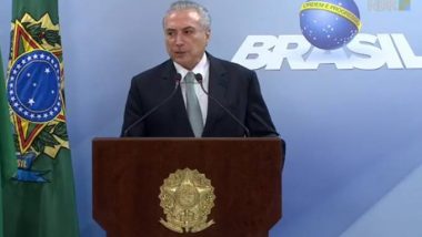 Temer anuncia liberação de R$ 2 bilhões para os municípios do país