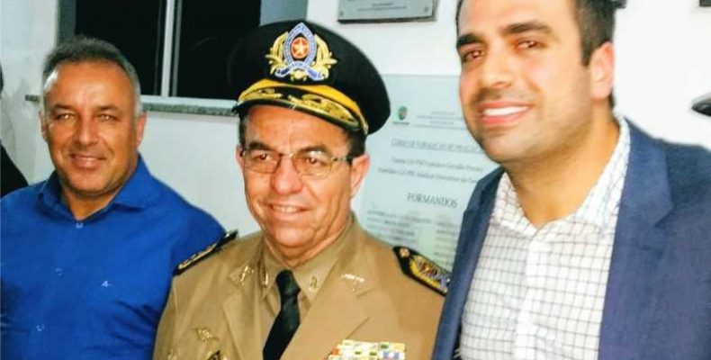 Prefeito Robson solicita mais policiais militares para o destacamento de Davinópolis