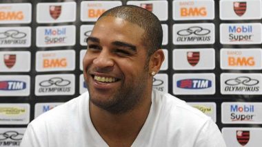 Adriano Imperador inicia treinamentos para voltar ao futebol; veja