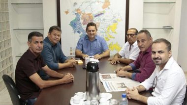 Prefeito Interino de Caldas Novas reúne vereadores para construir agenda positiva