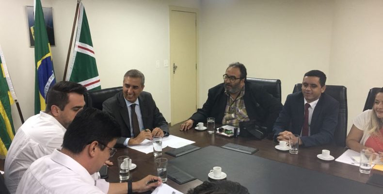 Jean Carlo e Gustavo Sebba faz reunião com governo estadual em busca de investimentos para municípios