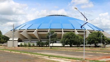 Gustavo Sebba comemora inauguração do Ginásio de Catalão