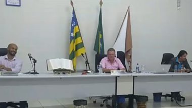 Vice-presidente da Câmara de Ouvidor presidiu Sessão Ordinária