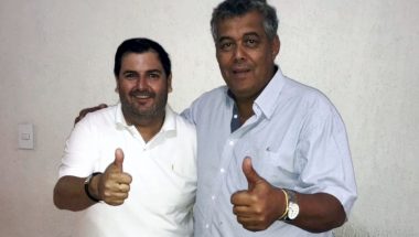 Prefeito Zé Antônio recebe visita do presidente da Câmara de Vereadores, Mauricinho da Nita
