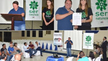 Prefeito de Corumbaíba firma carta de compromisso em apoio ao Projeto Ser Natureza