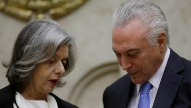 Com ida de Temer ao Paraguai, Cármen assumirá Presidência pela 2ª vez