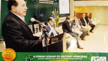 Realizado II Fórum Goiano de Gestores Municipais