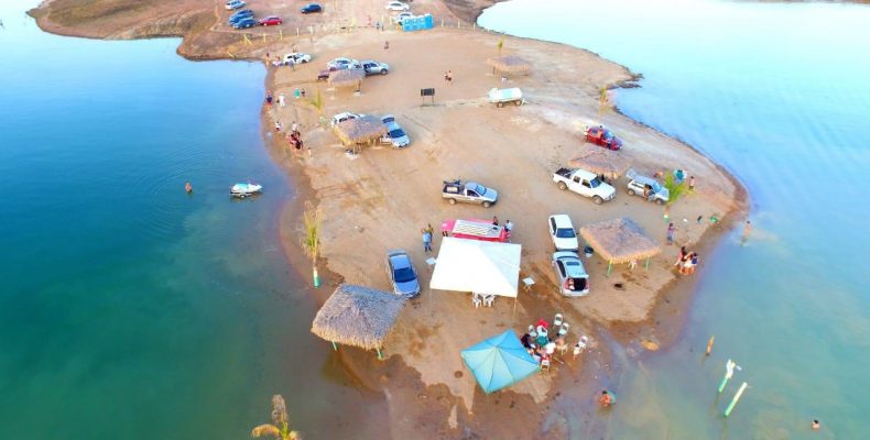 Acesso de veículos na Prainha do Lago de Três Ranchos será proibido