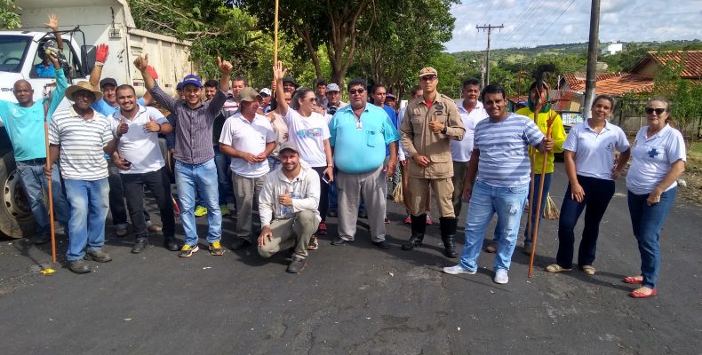 Prefeitura de Três Ranchos promove mutirão de limpeza no Setor Rodoviário