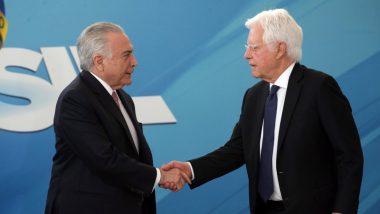 Ex-presidente da República, Michel Temer é preso pela lavajato; Moreira Franco, foragido