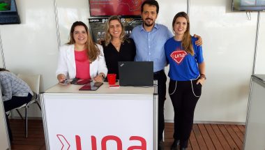 Faculdade Una apresenta aplicativo AgroAjuda na TecnoShow!