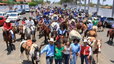 1º Encontro de comitivas celebram 66 anos do aniversário de Três Ranchos