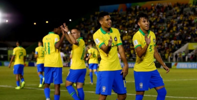 Brasil avança às quartas de final da Copa do Mundo sub-17