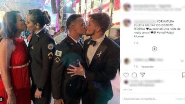 Beijo gay em formatura da PMDF gera investigação por homofobia