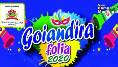 Prefeitura de Goiandira anuncia programação do carnaval 2020