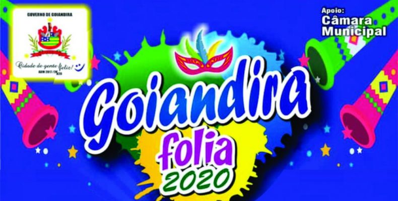 Prefeitura de Goiandira anuncia programação do carnaval 2020