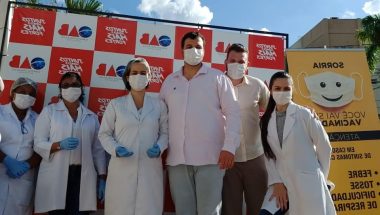 OAB CATALÃO realiza campanha de vacinação da classe no sistema Drive Thur.