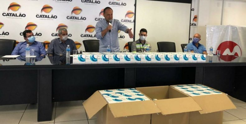 CMOC doa 20 mil kits de testes para identificação do coronavírus