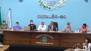 Câmara de Catalão realizou reunião para discutir enfrentamento à COVID-19