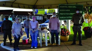 Covid-19: Secretaria Municipal de Saúde realiza barreira sanitária na entrada de Campo Alegre de Goiás