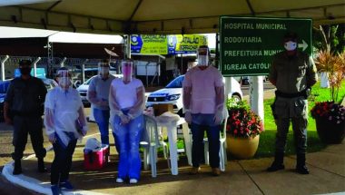 Covid-19: Secretaria Municipal de Saúde realiza barreira sanitária na entrada de Campo Alegre de Goiás