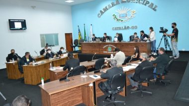 Câmara Municipal realiza 22ª sessão ordinária de 2020