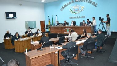 Câmara Municipal realiza 22ª sessão ordinária de 2020