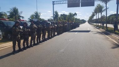 PM começa a montar barreiras sanitárias na região do Vale do Araguaia