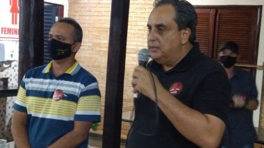 Vereador Caçula conduz reunião com presença do pré-candidato a prefeito Elder Galdino