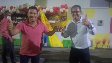 Em Anhanguera – Marcelo Paiva inaugura comitê de campanha e anuncia Flávio Pereira como novo vice-prefeito