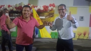 Em Anhanguera – Marcelo Paiva inaugura comitê de campanha e anuncia Flávio Pereira como novo vice-prefeito