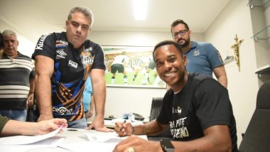 Robinho volta ao Santos com salário simbólico de R$ 1.500
