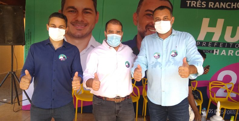 Deputado federal Lucas Vergílio declara apoio a Hugo Deleon, candidato à reeleição em Três Ranchos