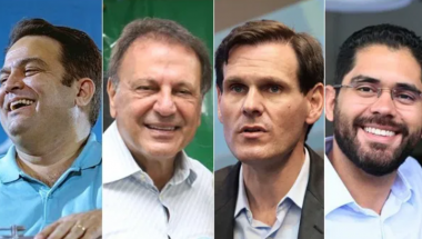 Roberto Naves, Adib Elias, Lissauer Vieira e Lincoln Tejota: um deles será vice de Ronaldo Caiado em 2022