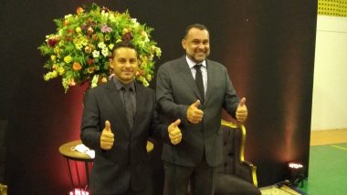 Prefeito reeleito Hugo Deleon toma posse em Três Ranchos