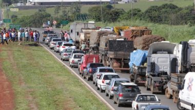 Divididos, caminhoneiros tentam fazer nova greve na semana que vem