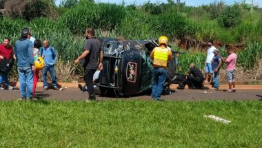 Policiais militares morrem em acidente entre viatura e caminhão em Santo Antônio da Barra