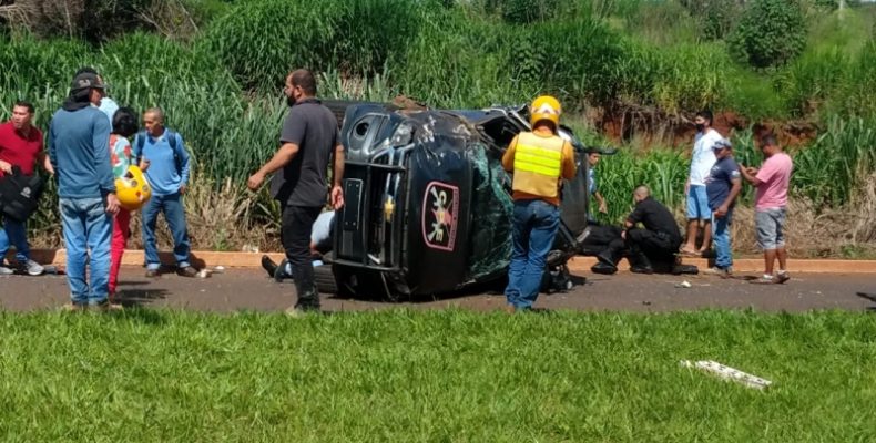 Policiais militares morrem em acidente entre viatura e caminhão em Santo Antônio da Barra