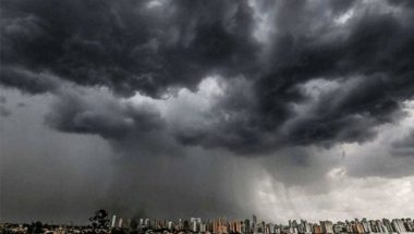 Inmet alerta para chuvas intensas e ventos de até 100km/h em Goiás