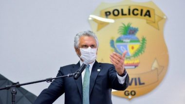 Pesquisa sugere que Caiado está bem avaliado para a reeleição e não tem adversários