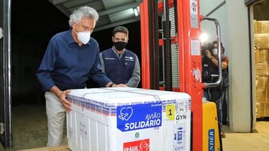 Goiás recebe mais 187.750 vacinas contra a covid-19