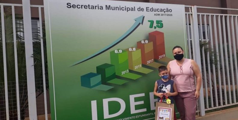 EDUCAÇÃOOUVIDOR | Escola Professora “Ediene da Silva Dias’ entrega material escolar didático do Projeto Alfabetização e Reforço